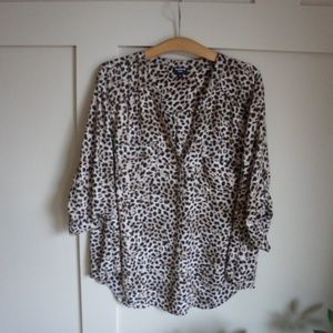TORRID Leopard print tunic top: Size 2X